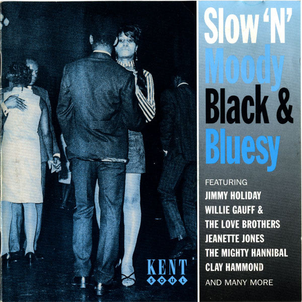 Various – Slow 'N' Moody, Black & Bluesy